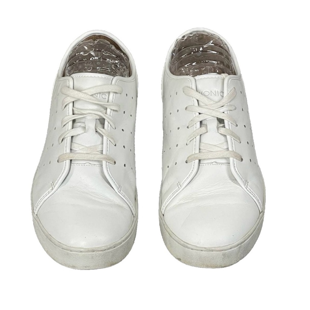 Vionic Keke White Lace Up Shoes Sneakers‎ TVW5371 Women's Sz 9.5 orthaheel